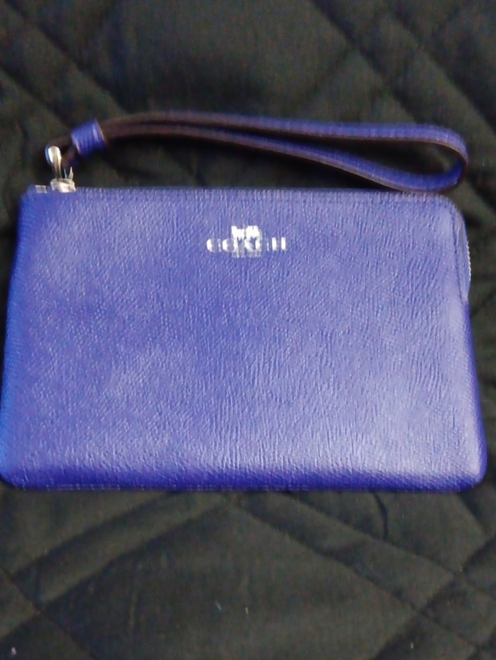 Coach Wristlet Pouch - Royal Blue